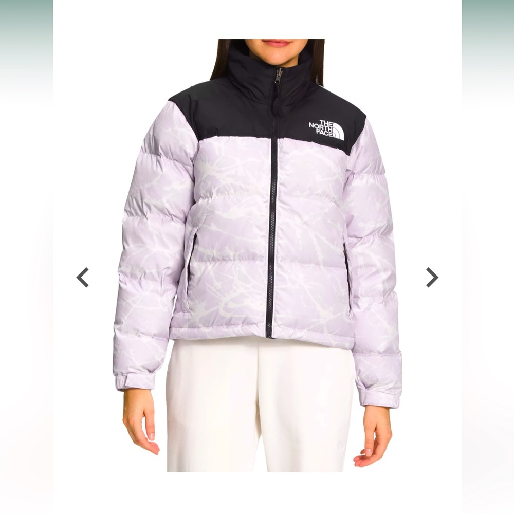 NWT The North Face Women's 1996 Retro Nuptse Down Puffer Purple Jacket Coat XL